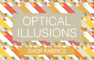 Optical Illusion Fabrics on WeaveUp